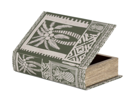 Koffietafelboek Groene Palm 21x13cm