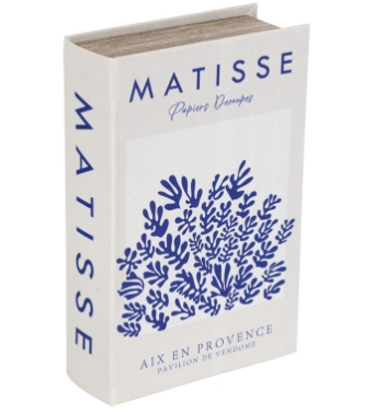 Koffietafelboek Matisse Beige/Blauw 27x18cm