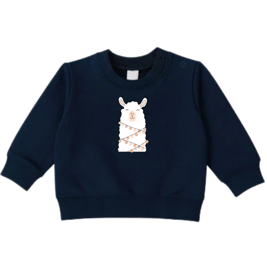 Sweaters - maat 56-104 - Navy - (ontwerp naar keuze)