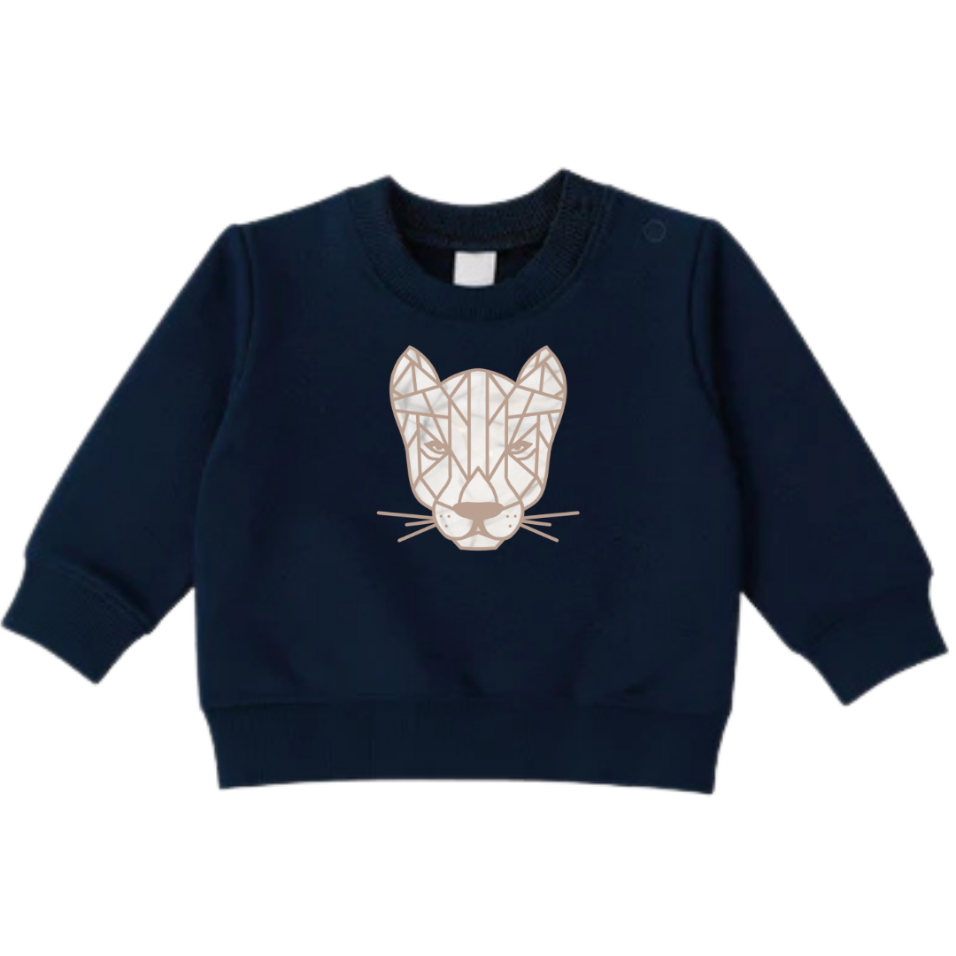 Sweaters - maat 56-104 - Navy - (ontwerp naar keuze)