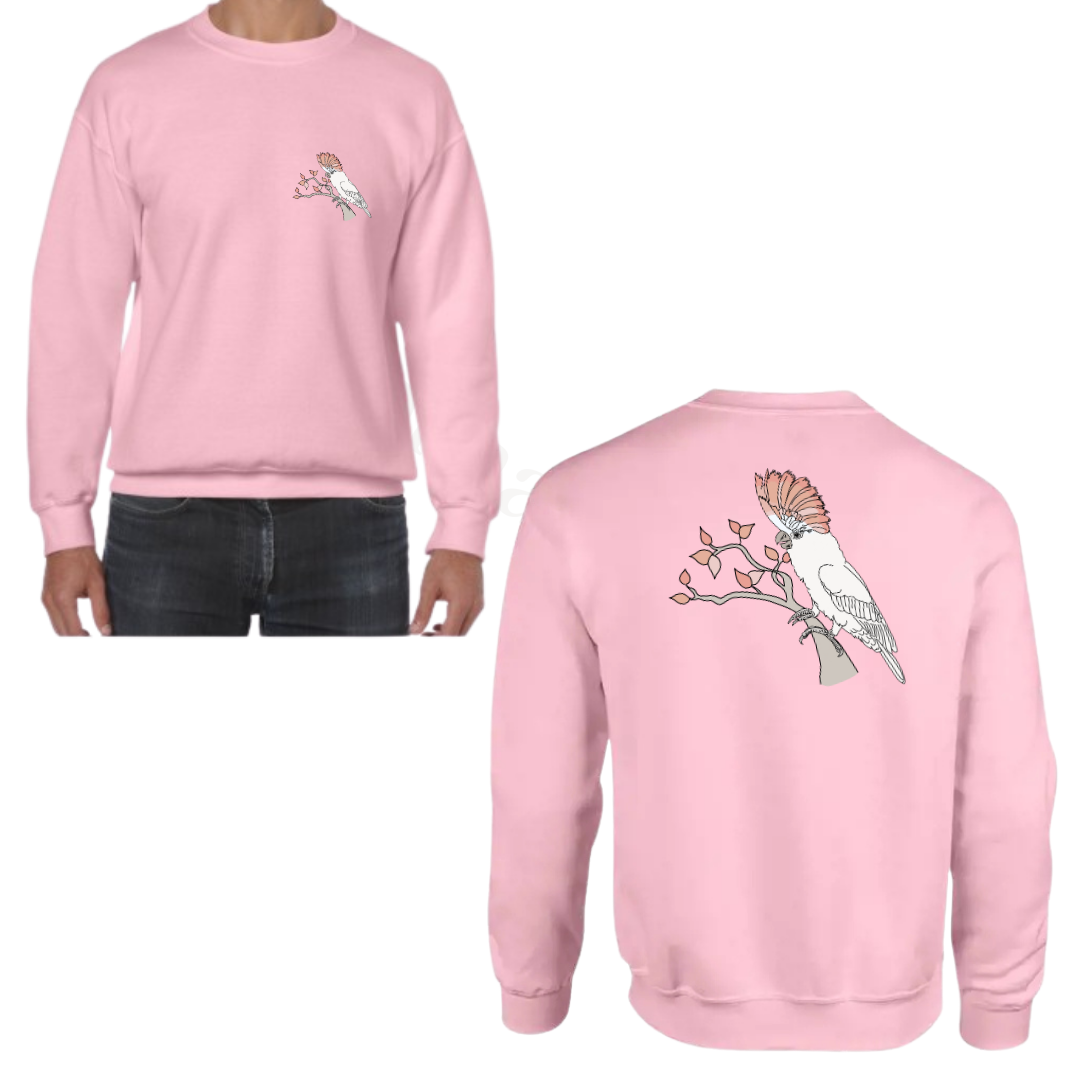 Sweater - roze - volwassenen - (ontwerp naar keuze)
