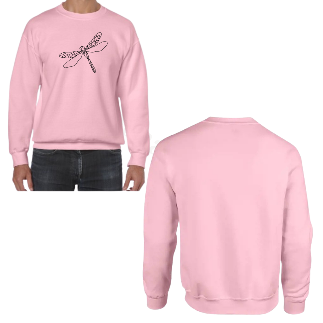 Sweater - roze - volwassenen - (ontwerp naar keuze)