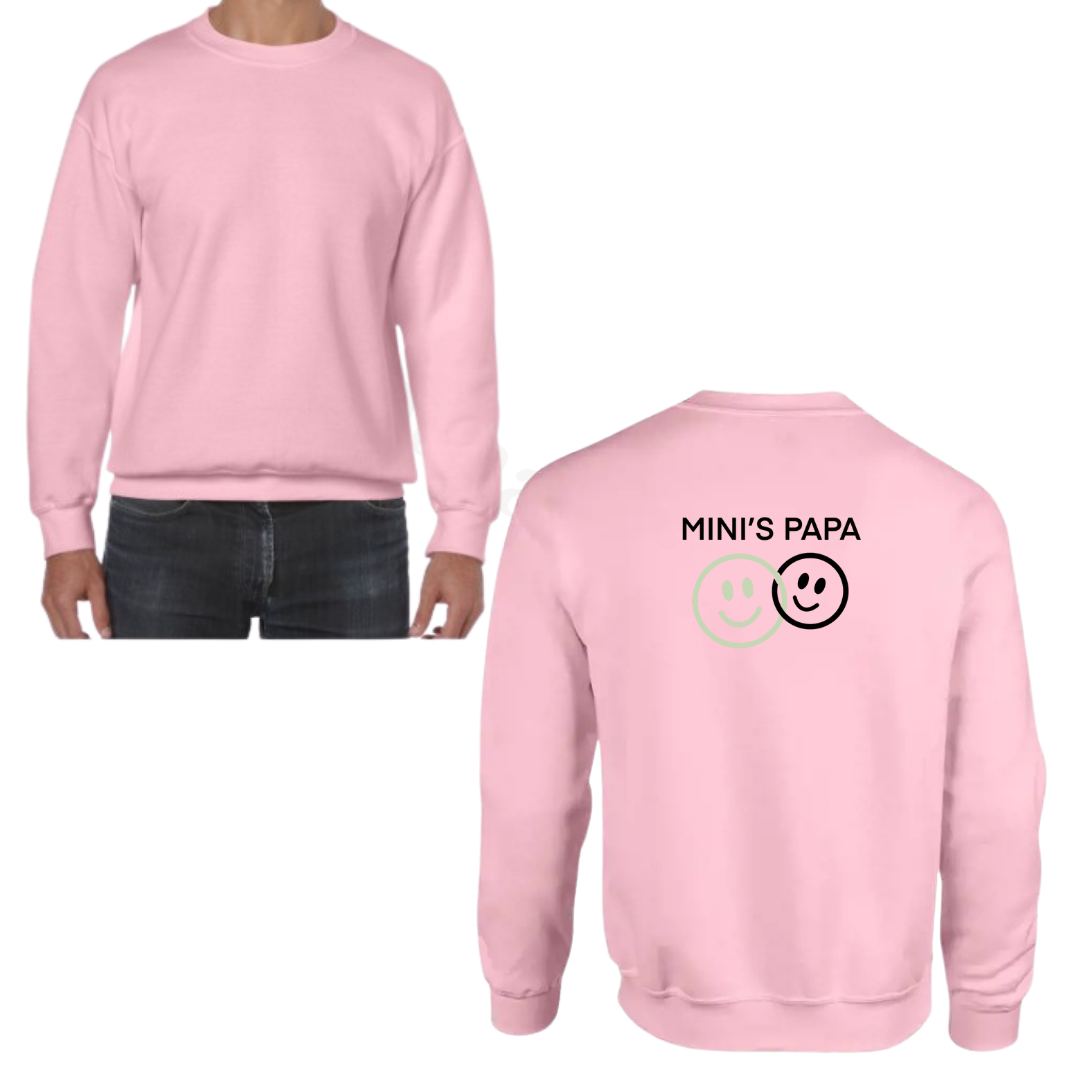 Sweater - roze - volwassenen - (ontwerp naar keuze)