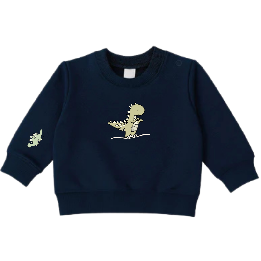 Sweaters - maat 56-104 - Navy - (ontwerp naar keuze)