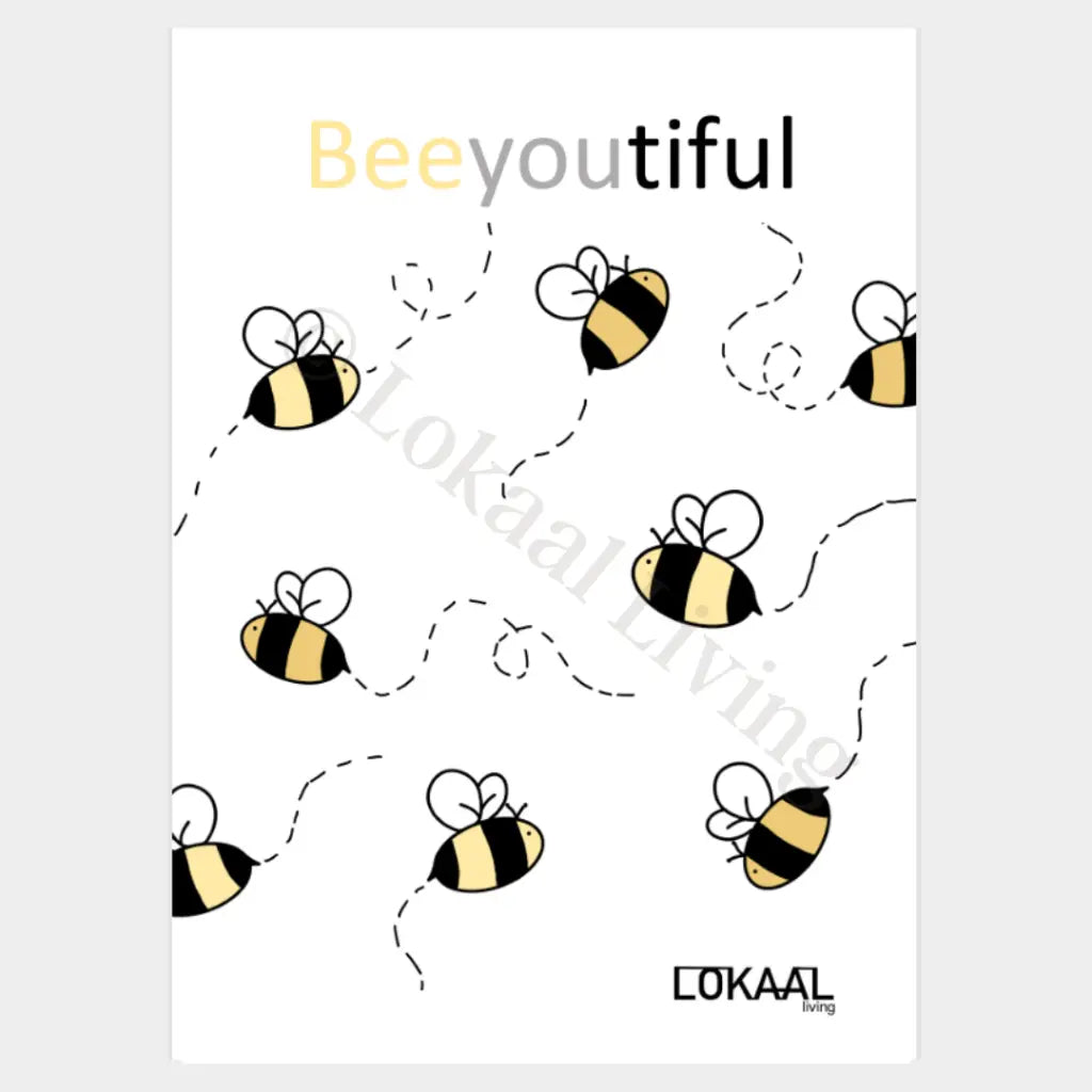 Wenskaart Beeyoutiful