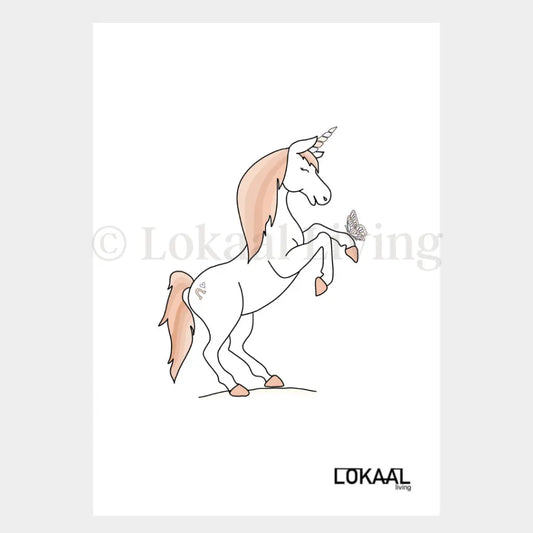 Wenskaart Eenhoorn