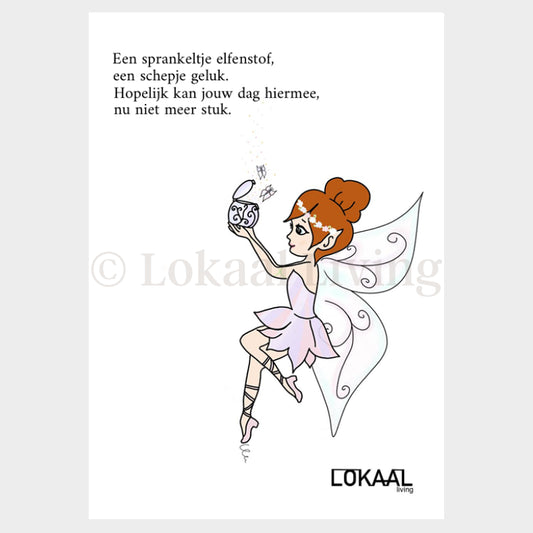 Wenskaart Elfenstof