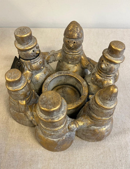 Kaarshouder Sneeuwpop kring