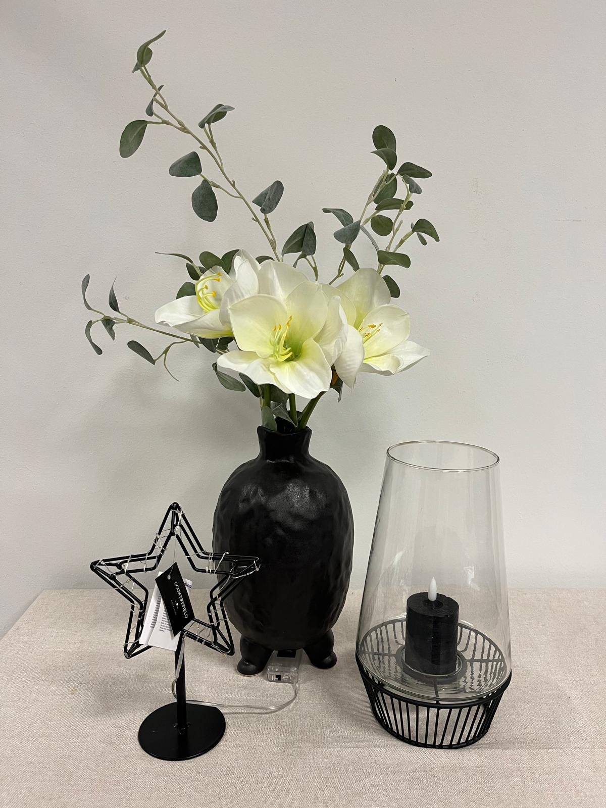 Windlicht/decoglas Milly