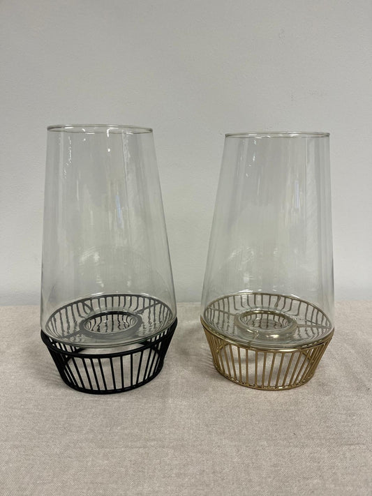 Windlicht/decoglas Milly