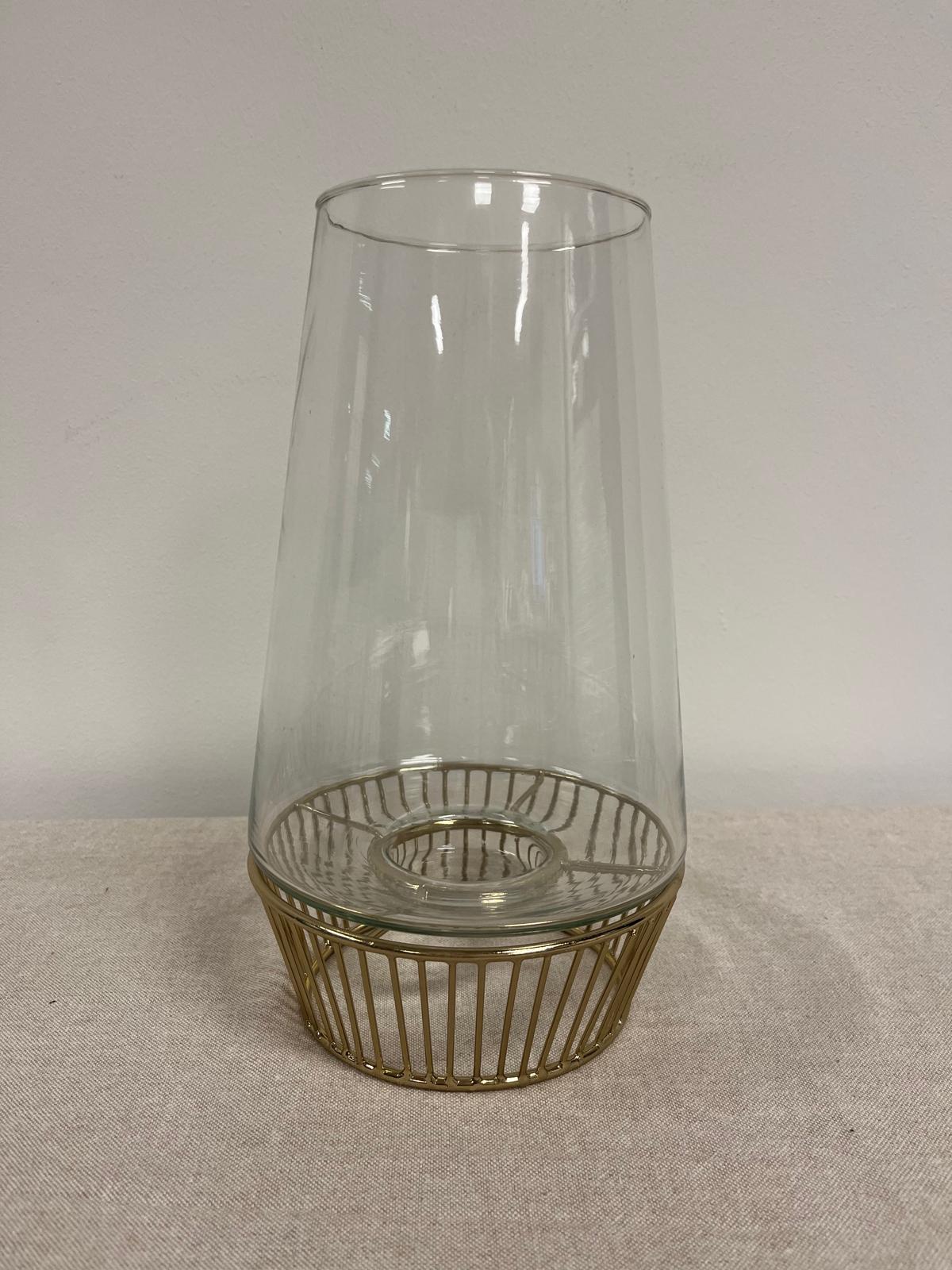 Windlicht/decoglas Milly