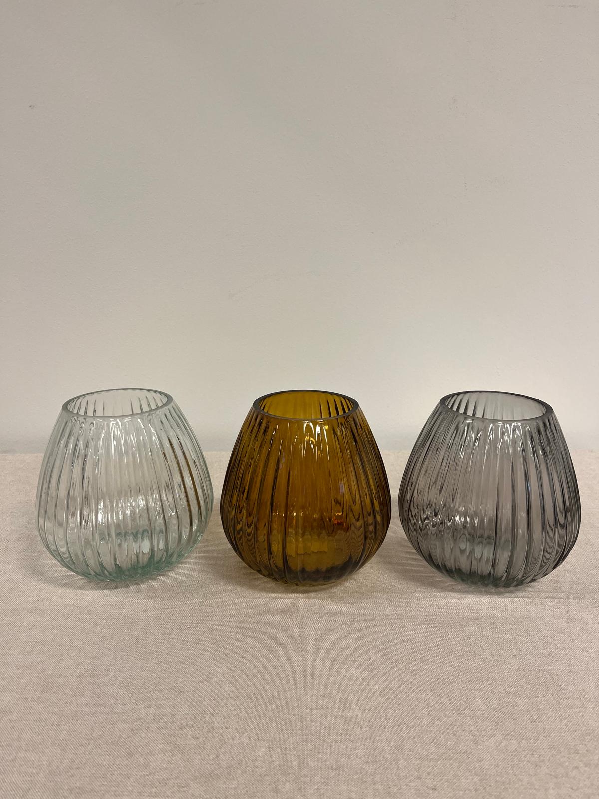 Windlicht/decoglas Demi