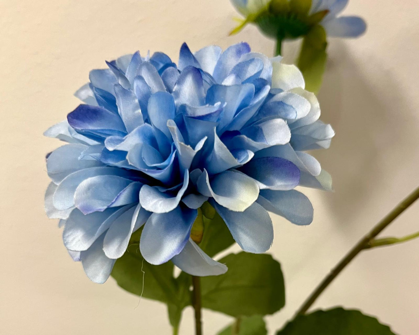 Dahlia blauw (kunstbloem)
