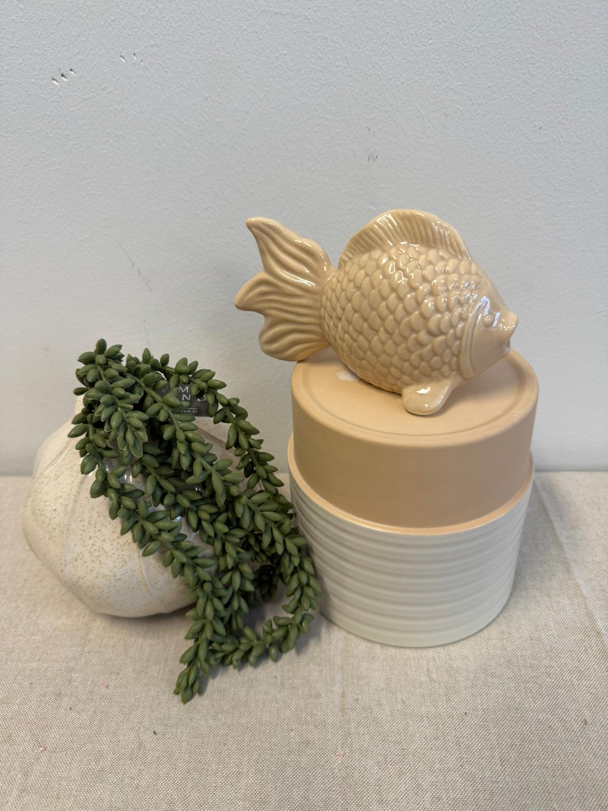 Ornament Vis Beige