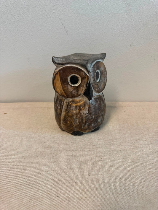 Ornament Uil hout