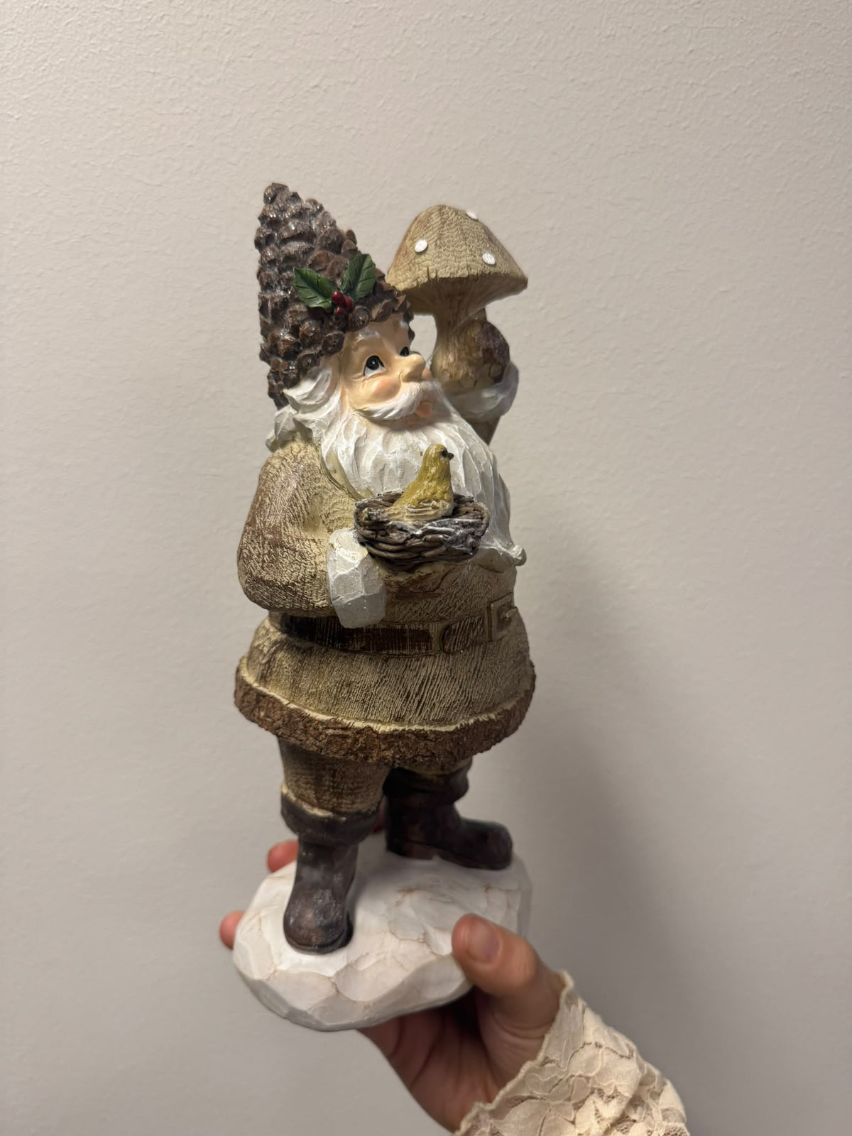 Ornament Kerstman Bruin