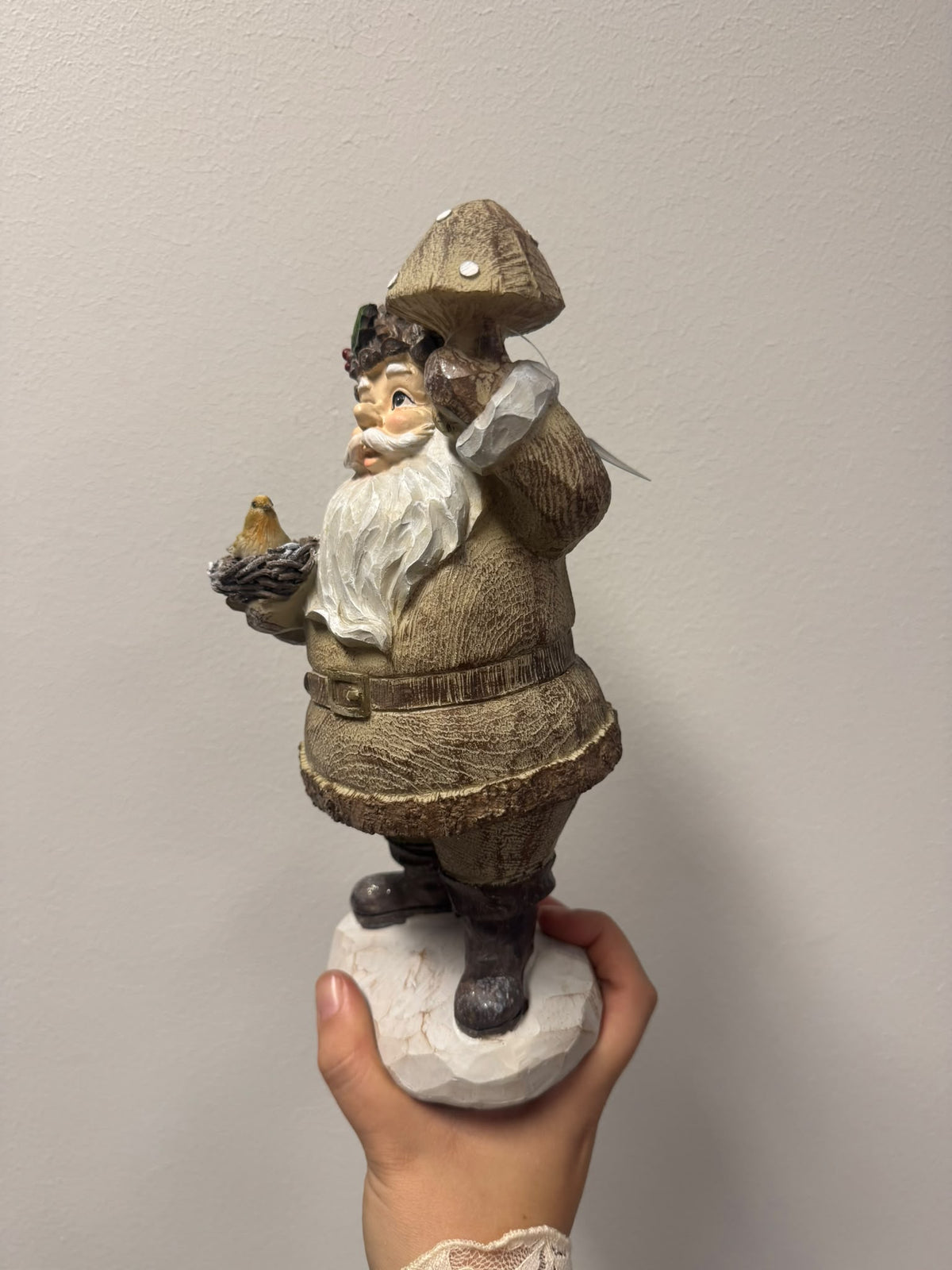 Ornament Kerstman Bruin