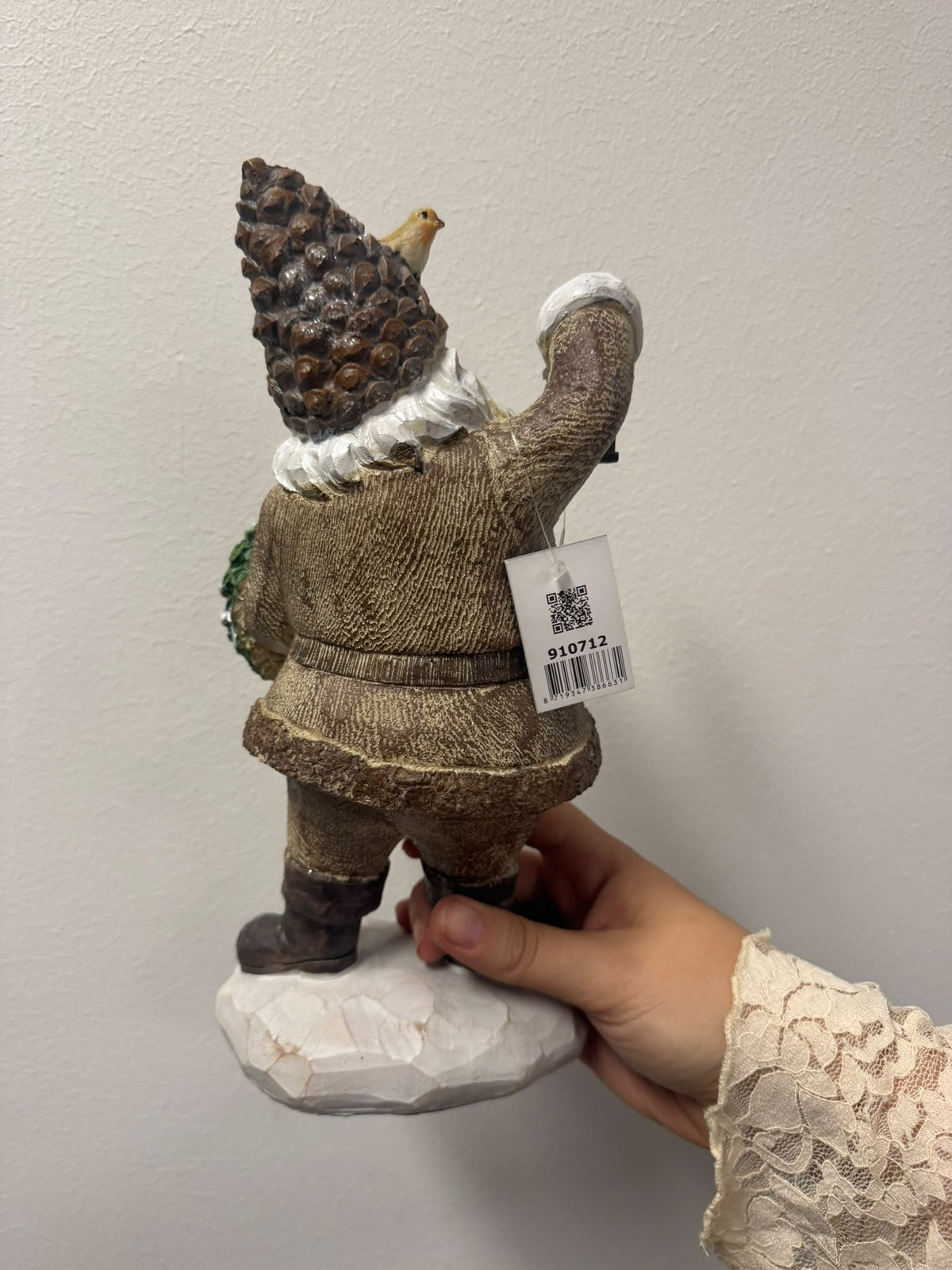 Ornament Kerstman Bruin