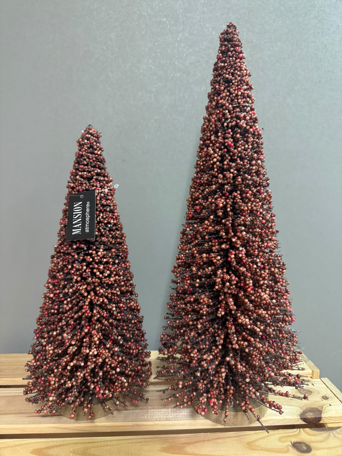 Ornament Kerstboom Bes Burgundy