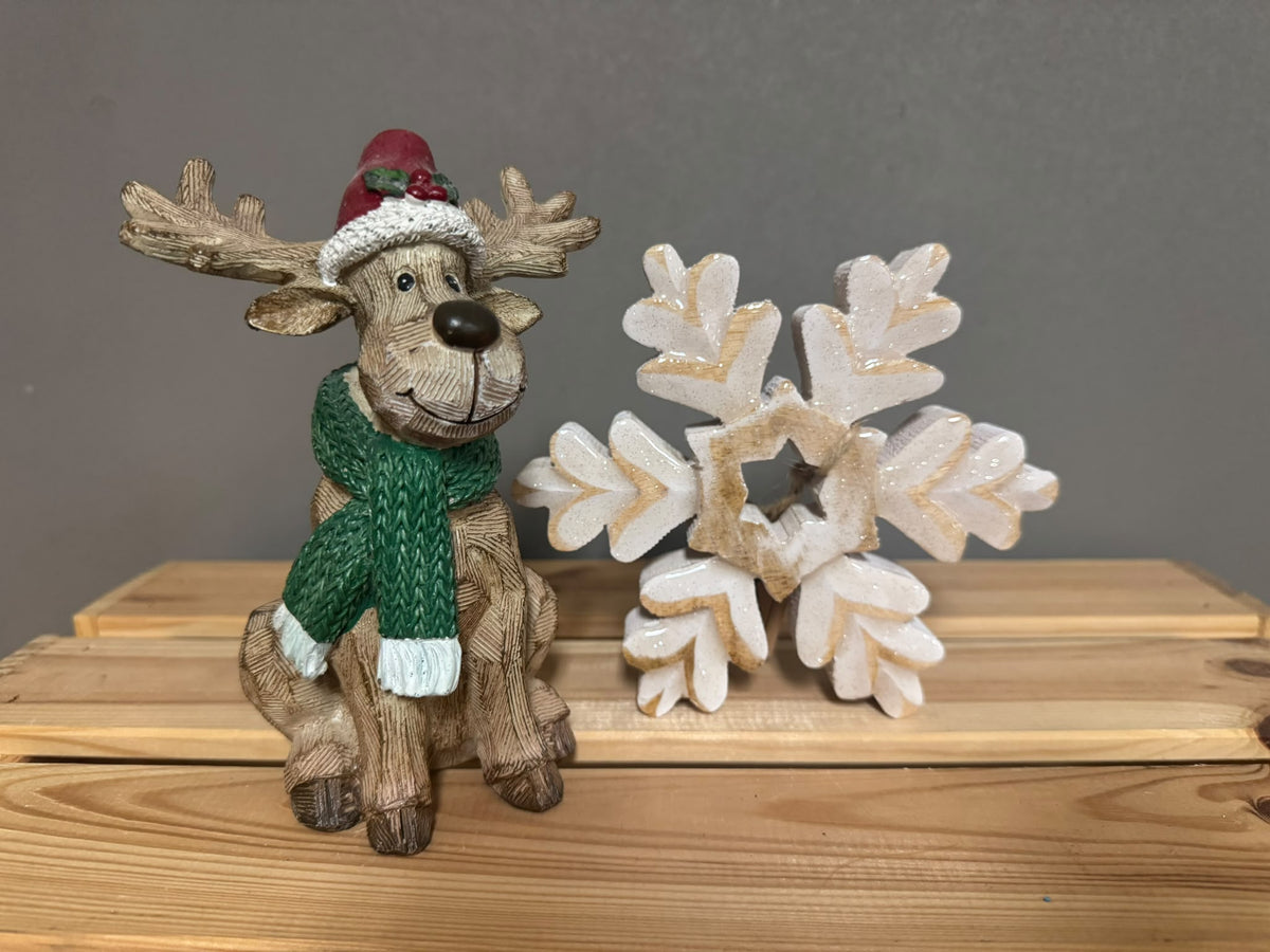 Ornament Kerstboom Hout