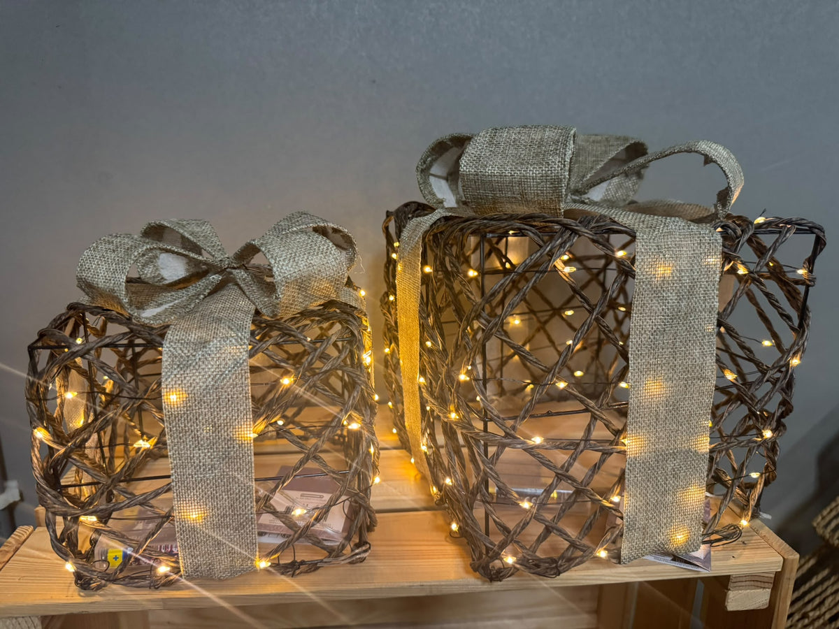 LED-cadeautjes met timer | Set van 2