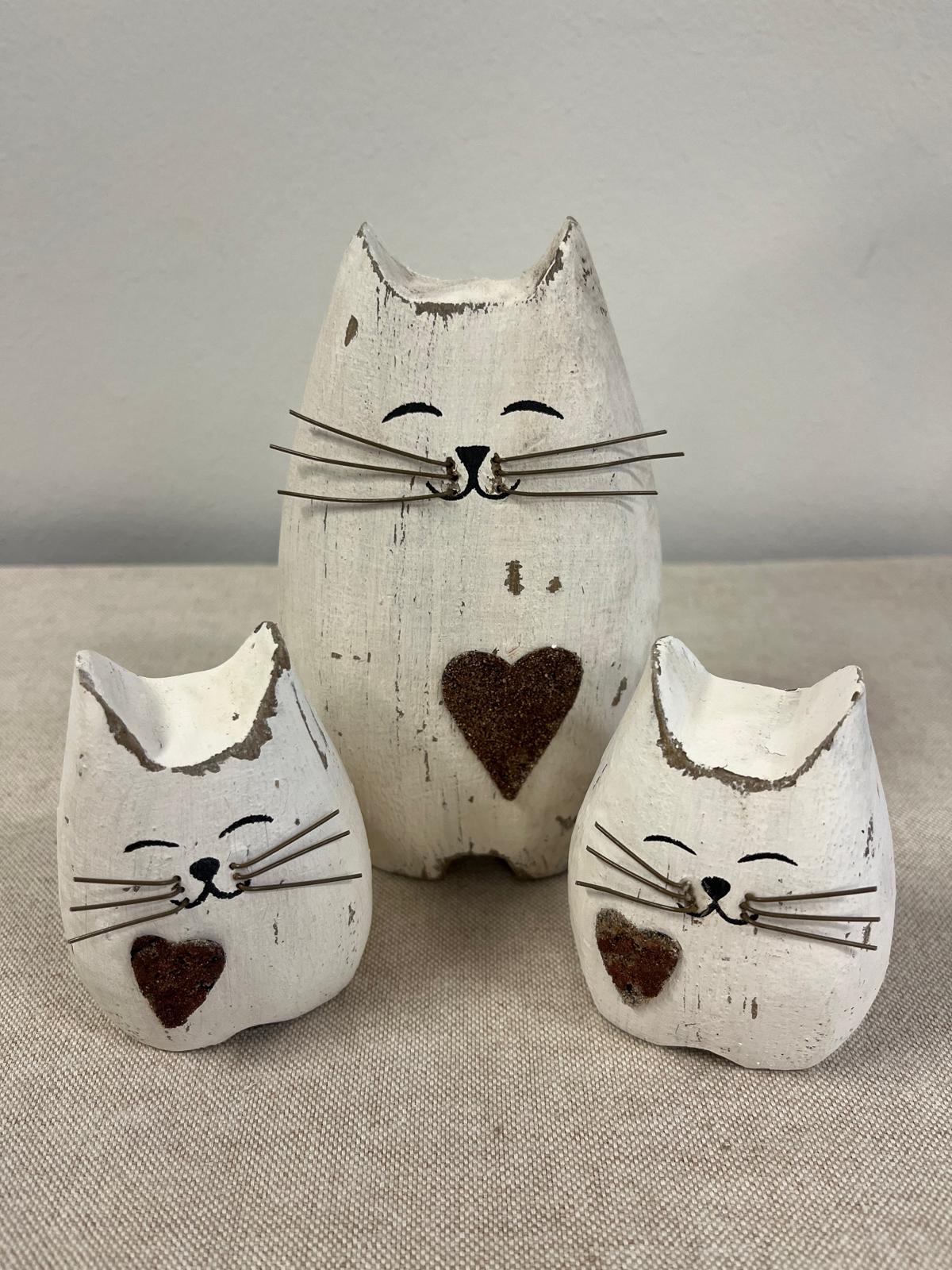 Ornament kat hout