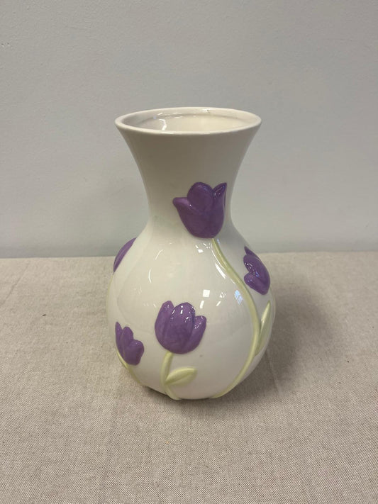 Vaas Fay (paarse tulpenprint)