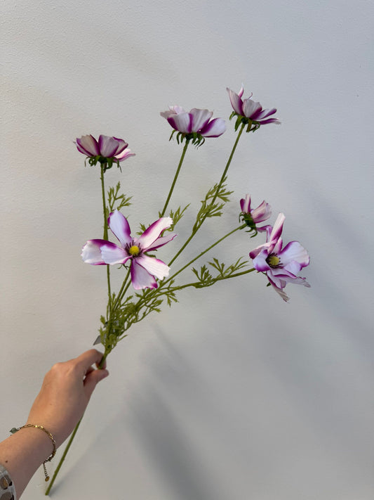 Cosmos paars UV (kunstbloem)