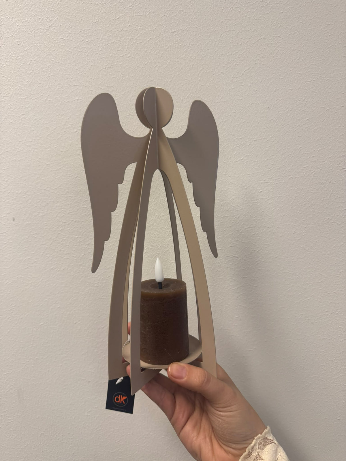 Waxinehouder Engel