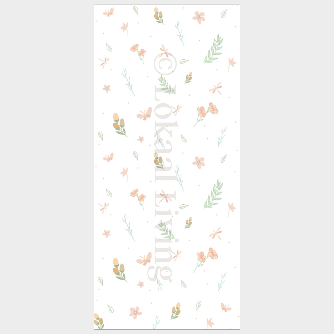 Cadeaupapier vellen bloesem