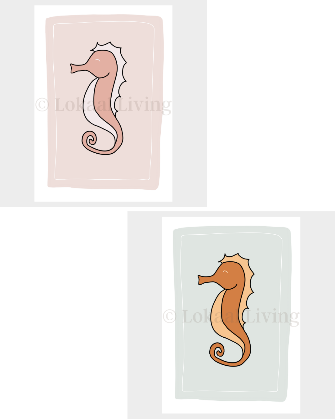 Poster Zeepaardje