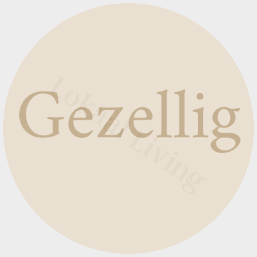 Muurcirkel Gezellig