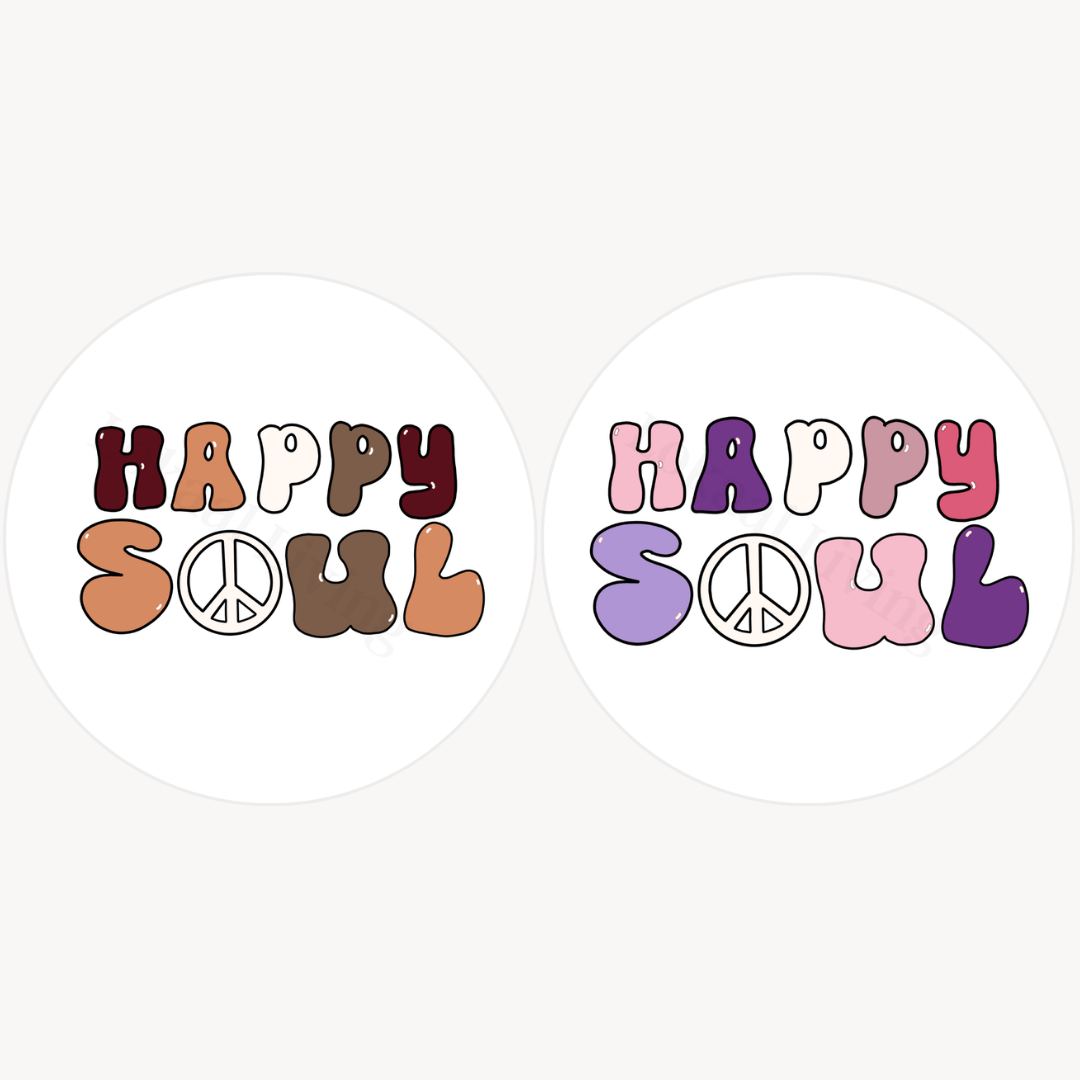 Muurcirkel Happy soul