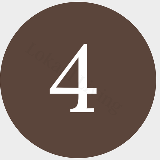 Huisnummerbord Effen kleurig (dibond)