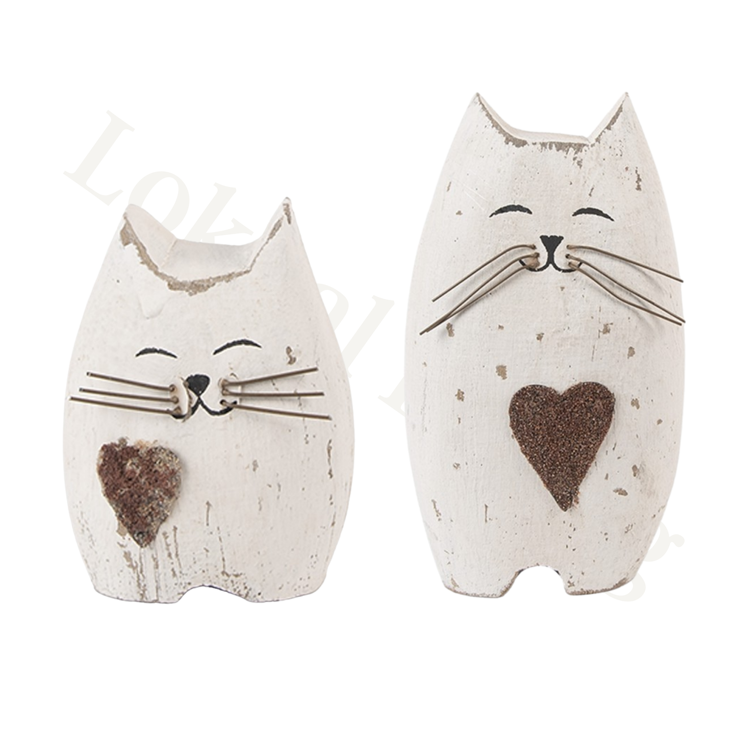 Ornament kat hout