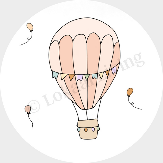 Muurcirkel Luchtballon