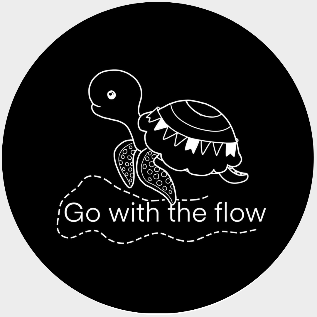 Muurcirkel Go with the Flow