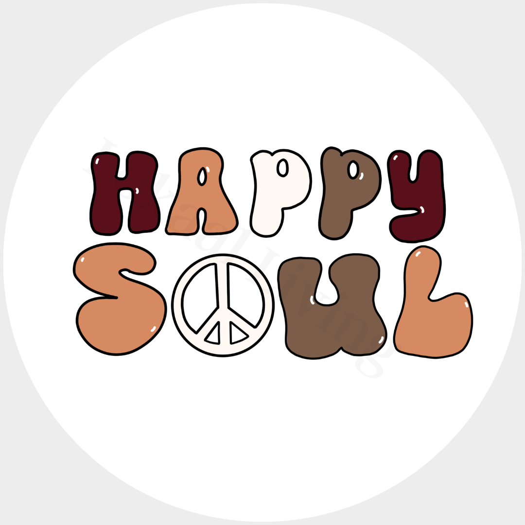 Muurcirkel Happy soul