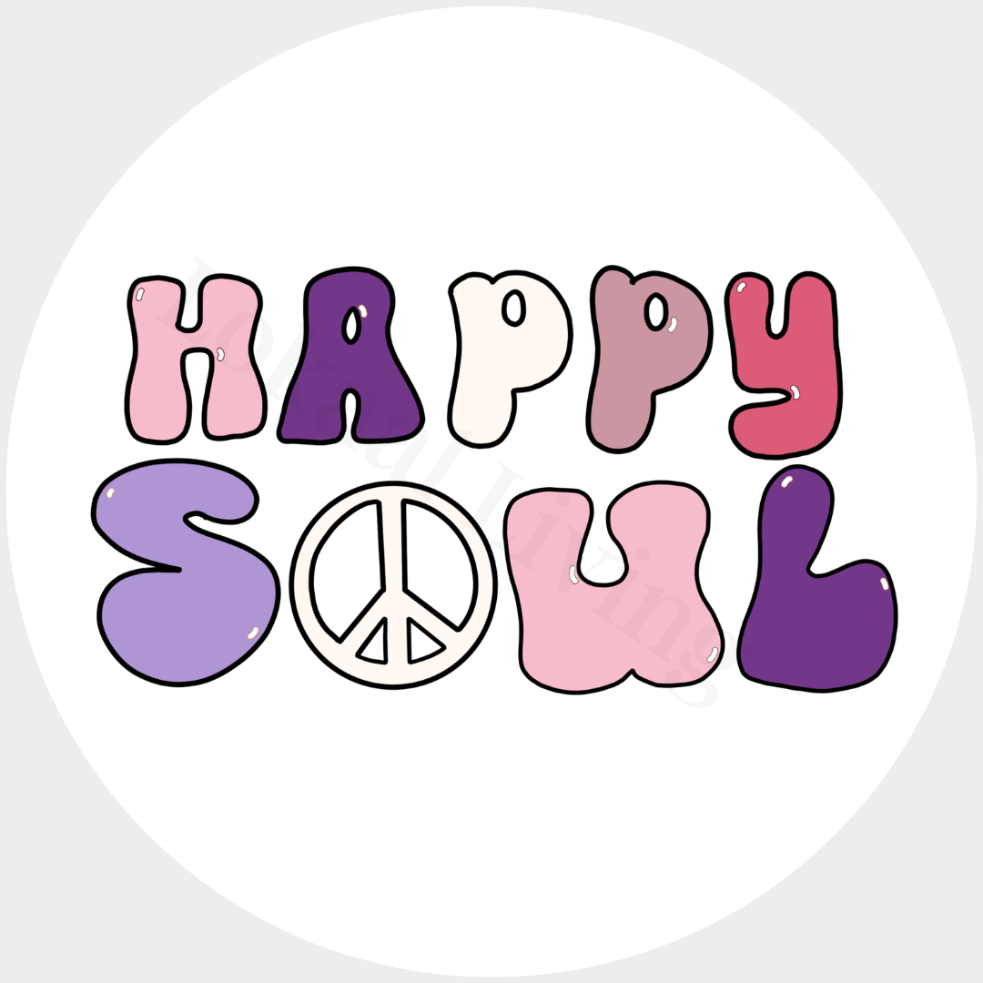Muurcirkel Happy soul