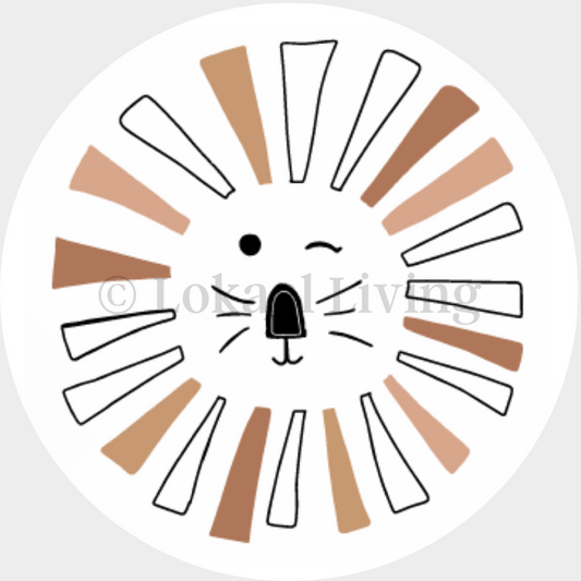 SALE muurcirkel Lenn - 3mm dikte