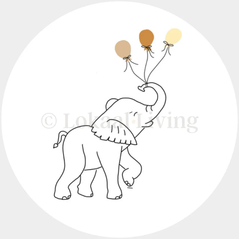 Muurcirkel Olifant