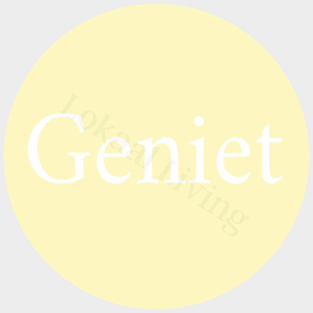 Muurcirkel Geniet