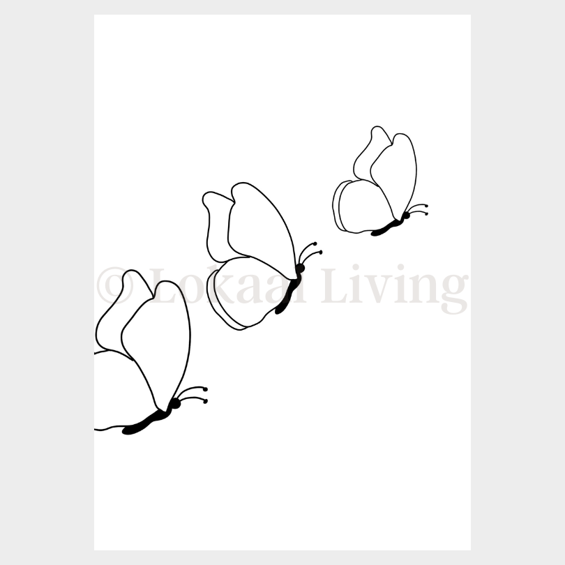 Poster Vlinders