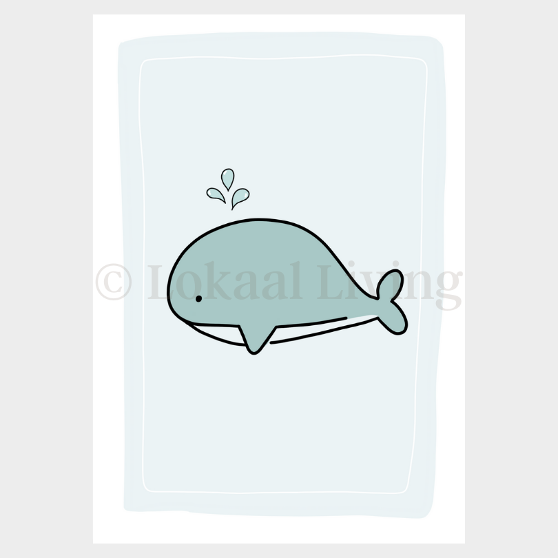 Poster Walvis