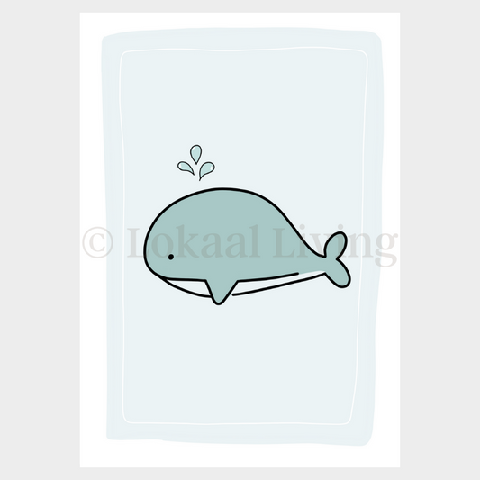 Poster Walvis