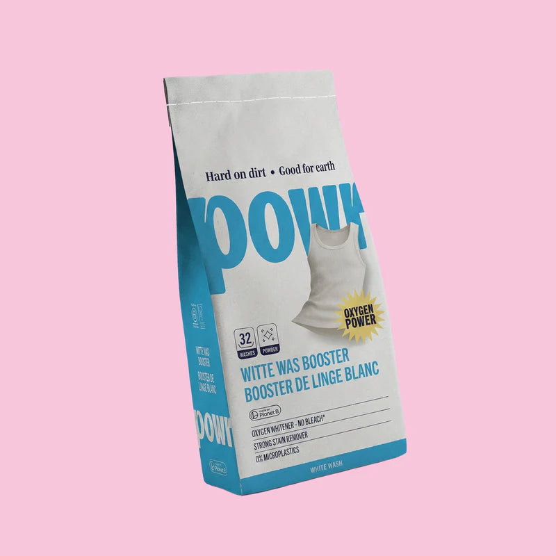 Witte wasbooster - Powr