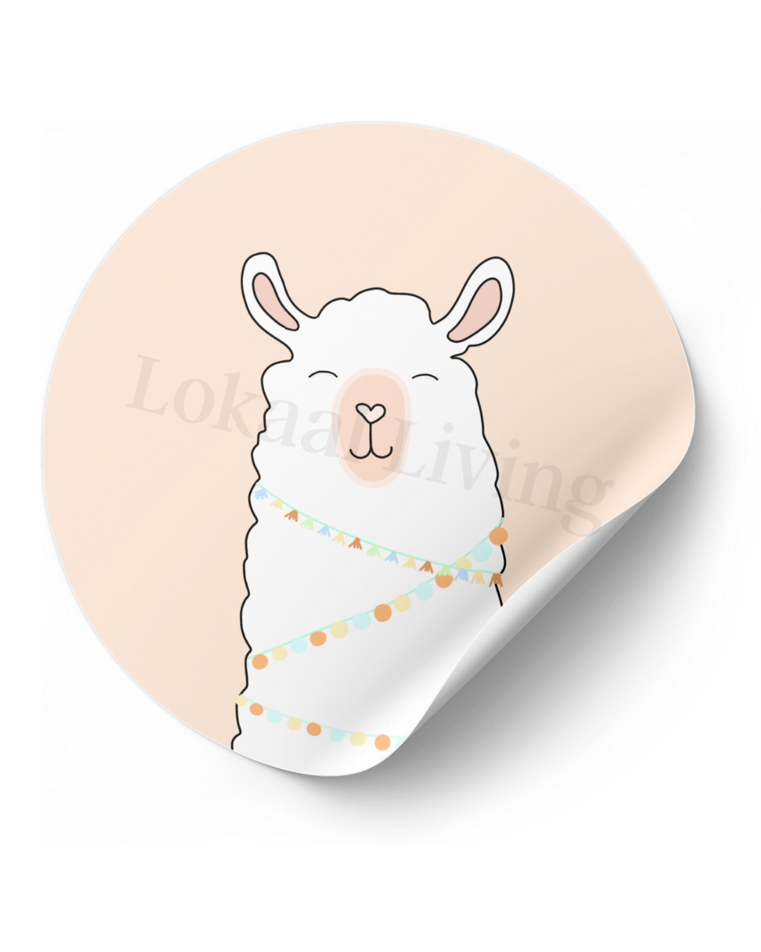 Stickerset Alpaca