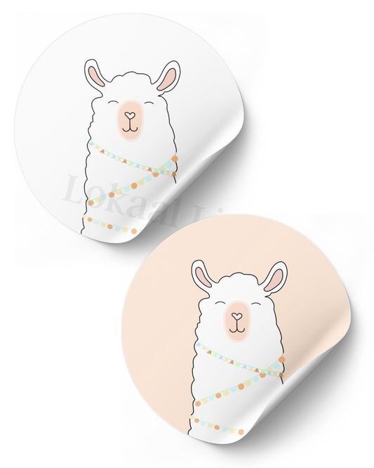 Stickerset Alpaca