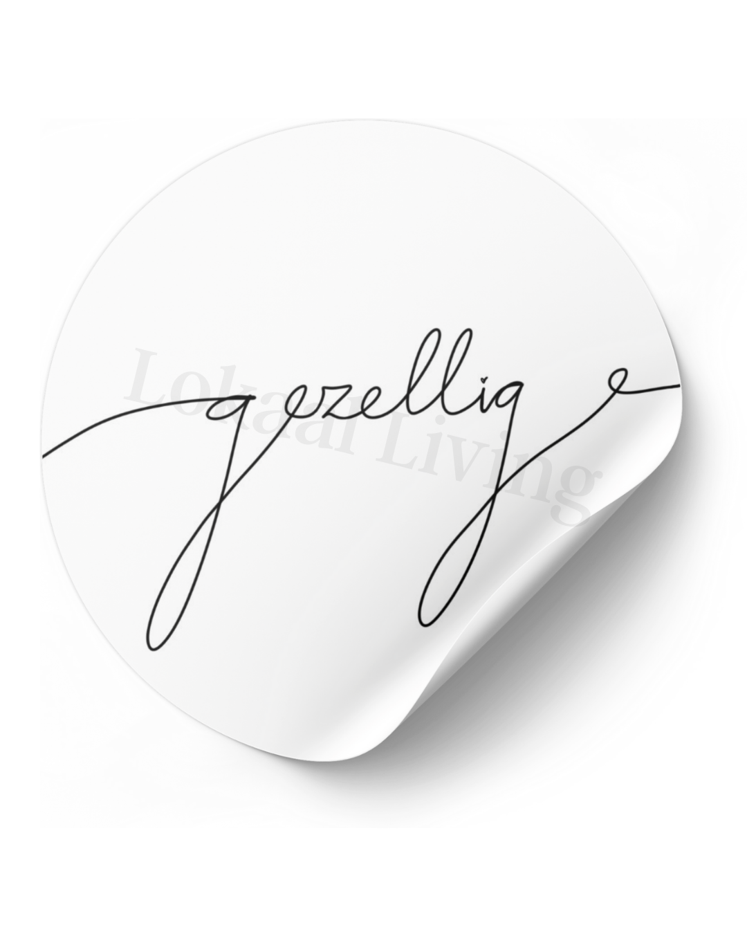 Stickerset Gezellig