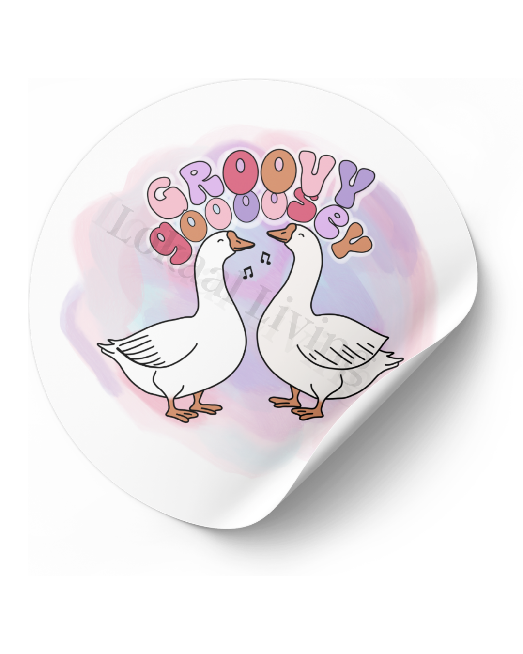Stickerset Groovy Goosey